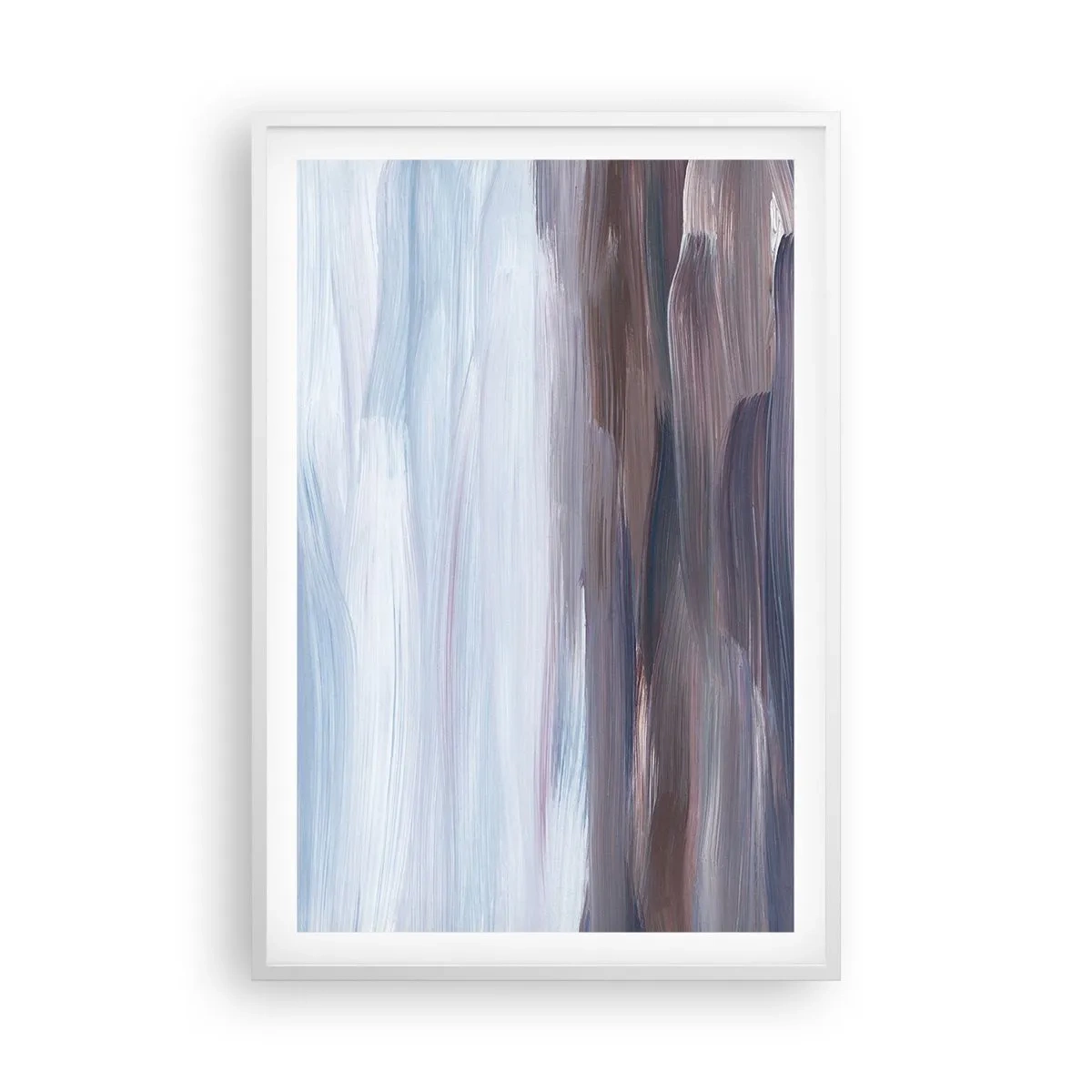 Poster în ramă albă - Elemente: apă - 61x91 cm