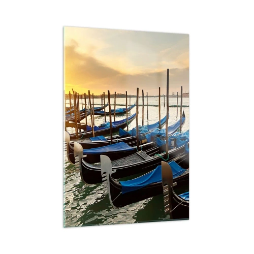 Tablou pe sticlă - Înainte de a începe agitația - 50x70 cm