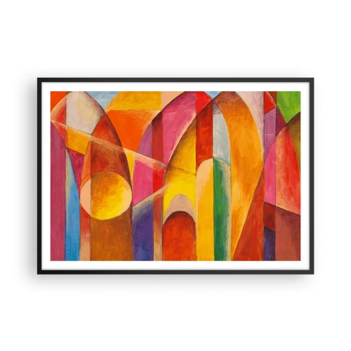 Poster în ramă neagră - Catedrala Soarelui - 100x70 cm