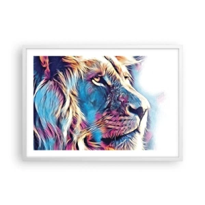 Poster în ramă albă - Înțelepciunea naturii - 70x50 cm