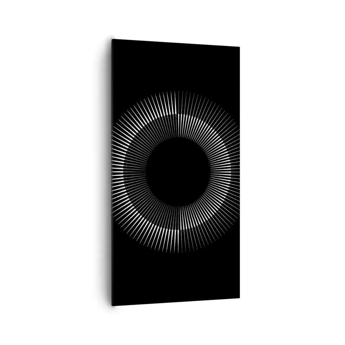 Tablou pe pânză - Soarele Negru - 65x120 cm