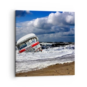 Tablou pe pânză - Și de ce sunteți surprins? - 70x70 cm