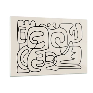 Tablou pe sticlă - Pe traseu - 120x80 cm