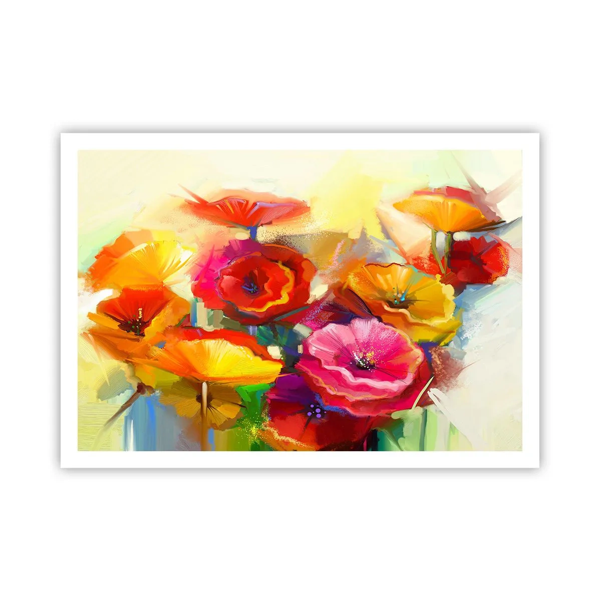 Poster - Nu numai roșu - 100x70 cm