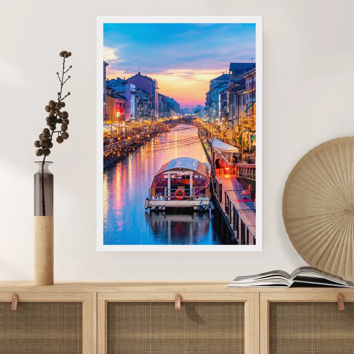 Poster - O seară de lumină și distracție - 40x50 cm