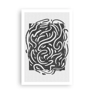 Poster - Abstracție: dansul bucuriei - 61x91 cm