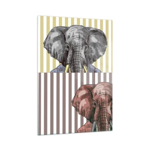 Tablou pe sticlă - Elegant prin natură - 50x70 cm