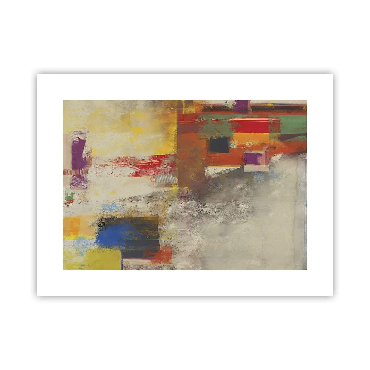 Poster - Geometria culorilor - 40x30 cm