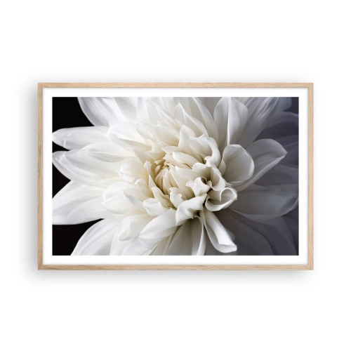 Poster în ramă de stejar deschis - Dimineața miresei - 91x61 cm