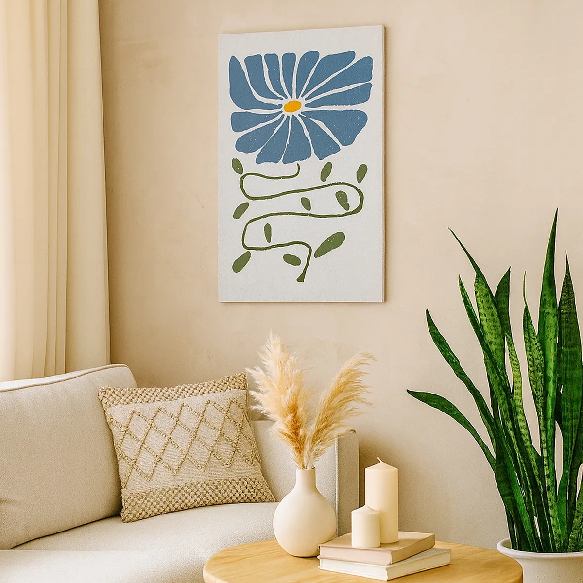 Tablou pe pânză - De la creangă la floare - 50x70 cm