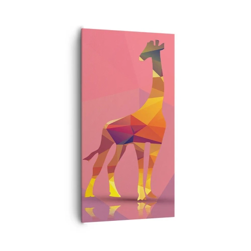 Tablou pe pânză - În culorile savanei - 65x120 cm