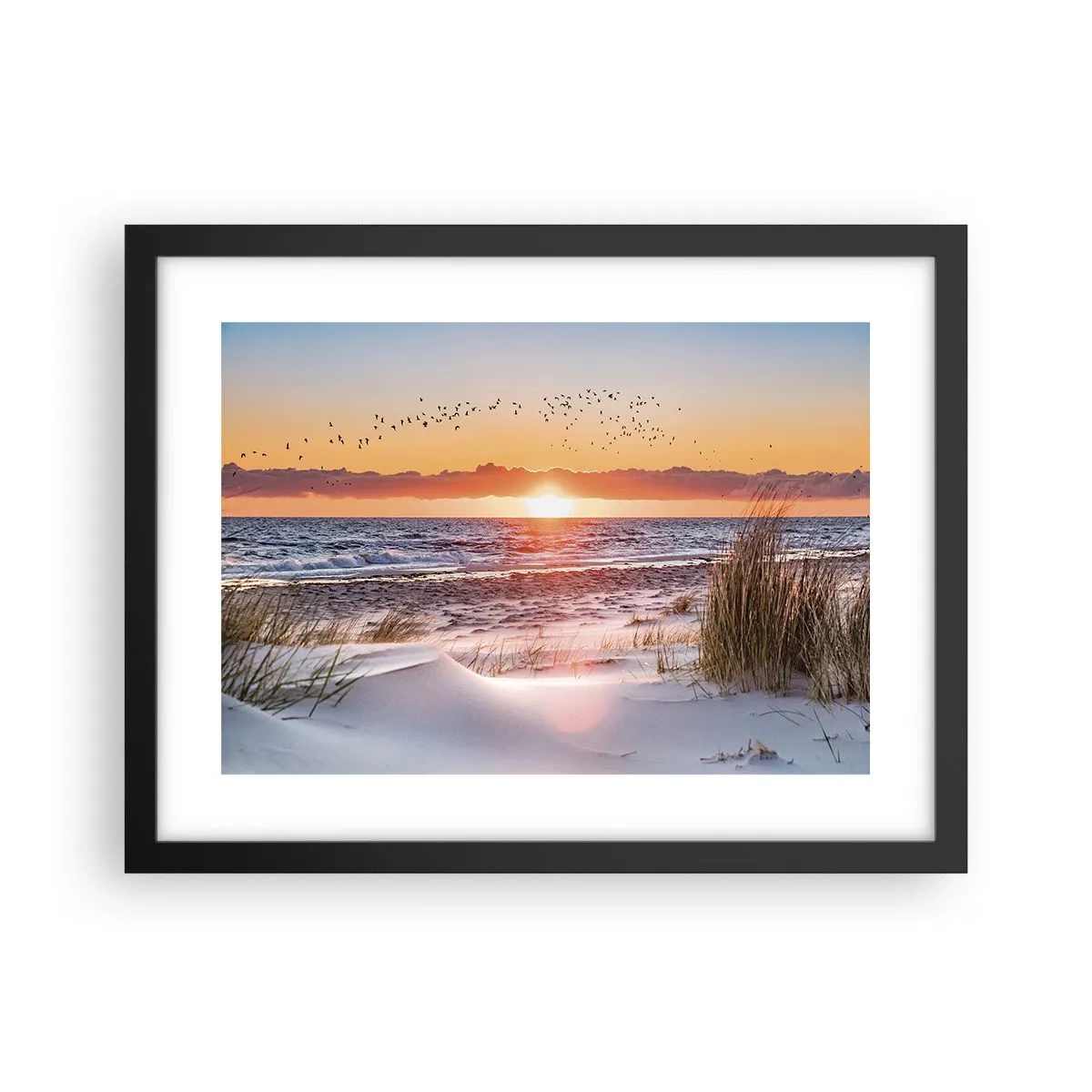 Poster în ramă neagră - Peisaj orizontal - 40x30 cm