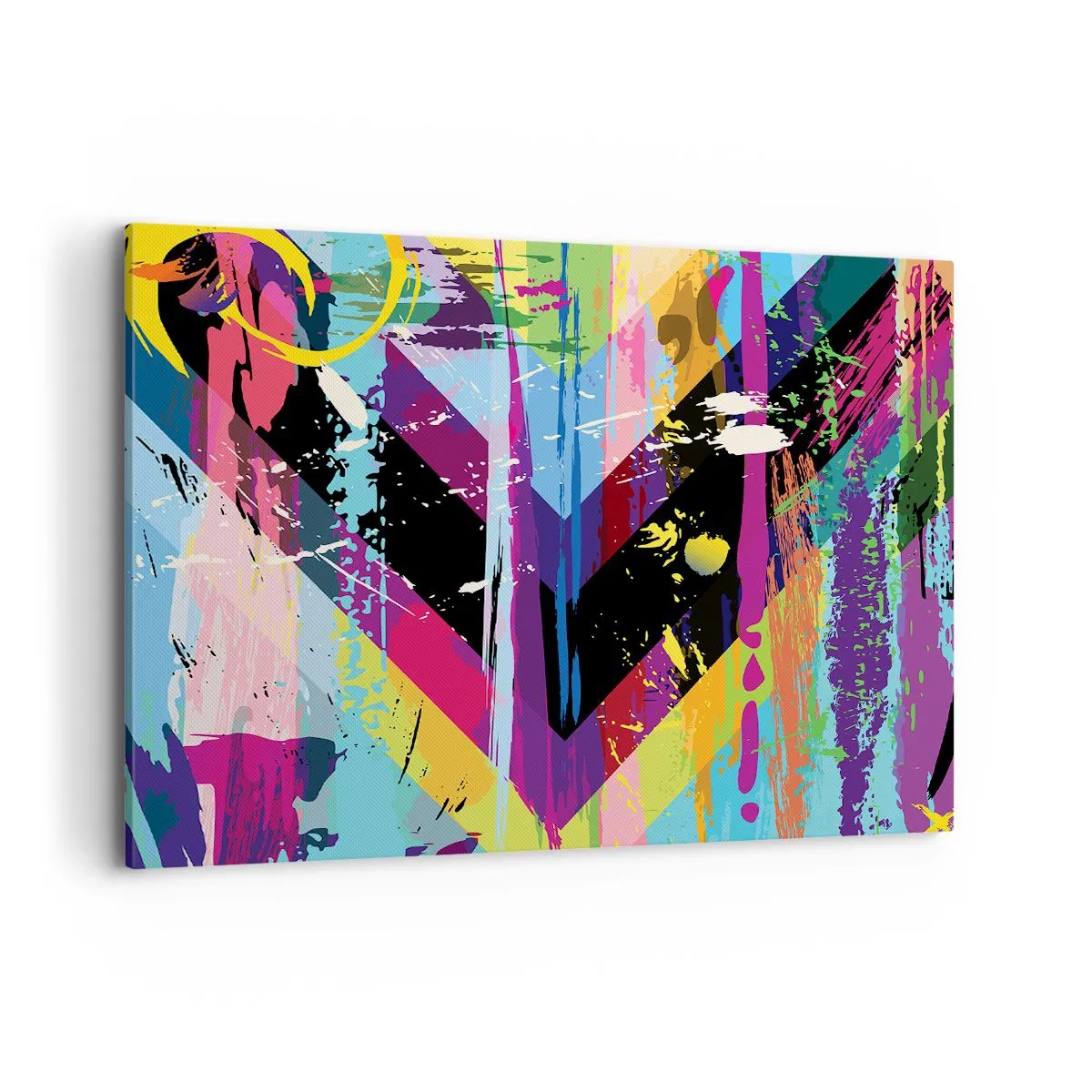 Tablou pe pânză - De sus în jos - 100x70 cm