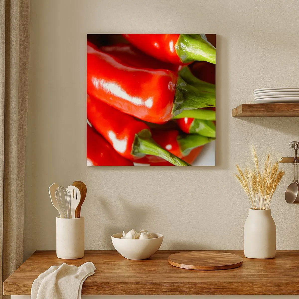 Tablou pe pânză - Suculent, strălucitor, neted - 30x30 cm