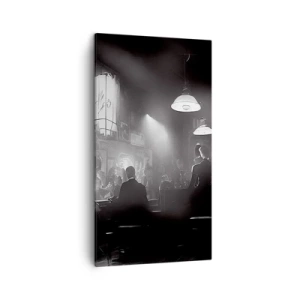 Tablou pe pânză - În stil jazz - 45x80 cm