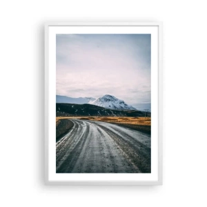 Poster în ramă albă - În stilul islandez - 50x70 cm