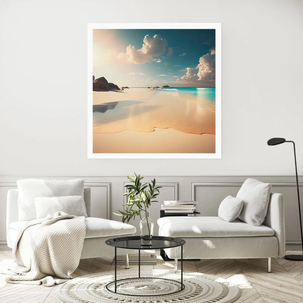 Poster - O zi de vis - 30x30 cm