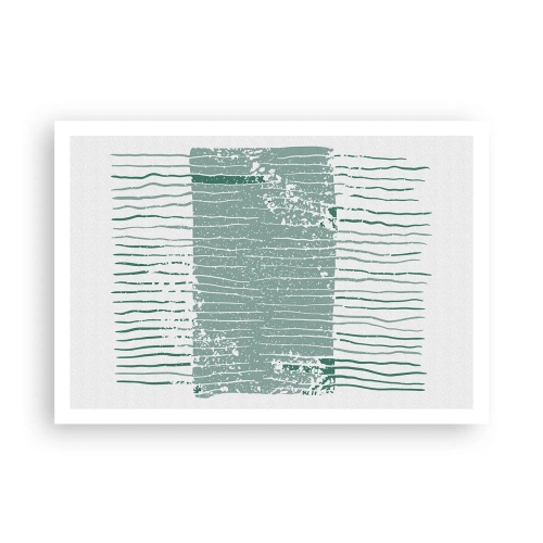 Poster - Abstracție marină - 100x70 cm