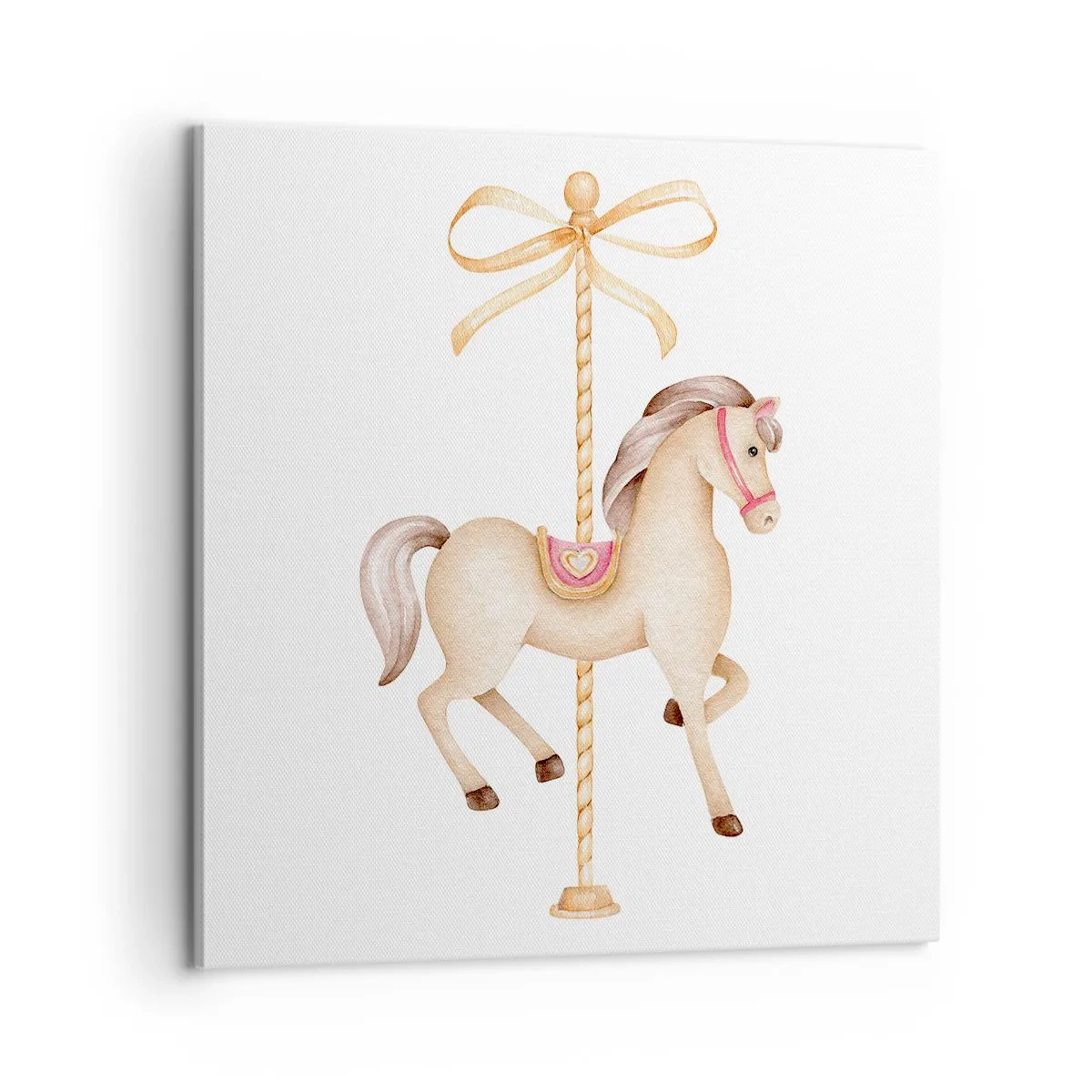 Tablou pe pânză - Într-un trap grațios - 60x60 cm