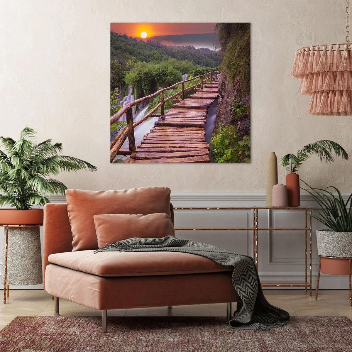 Tablou pe pânză - Frumusețe de necrezut - 40x40 cm