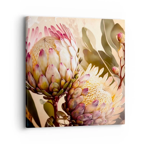 Tablou pe pânză - Îmbrățișare cu tandrețe - 40x40 cm