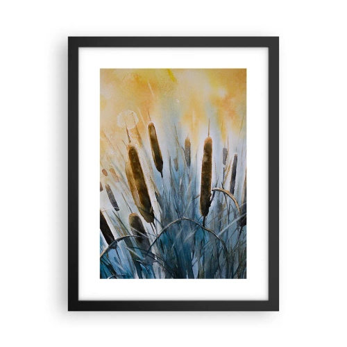 Poster în ramă neagră - Răcoarea apei, căldura soarelui - 30x40 cm