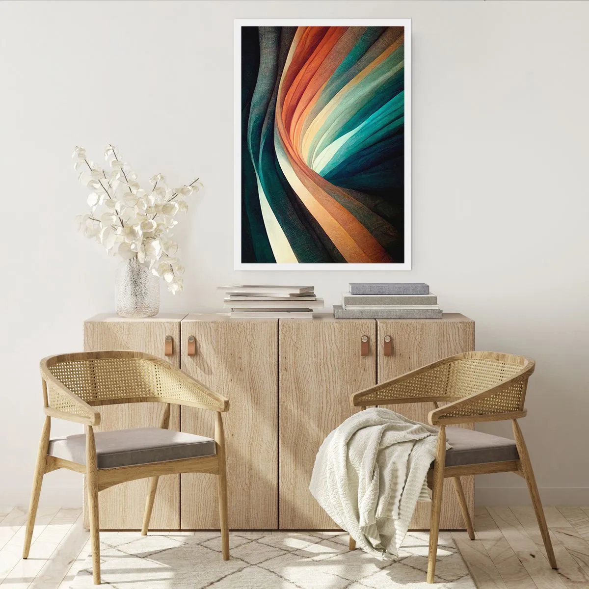 Poster - Țesute din culori - 50x70 cm