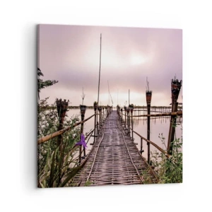 Tablou pe pânză - Pacea și liniștea Asiei - 60x60 cm