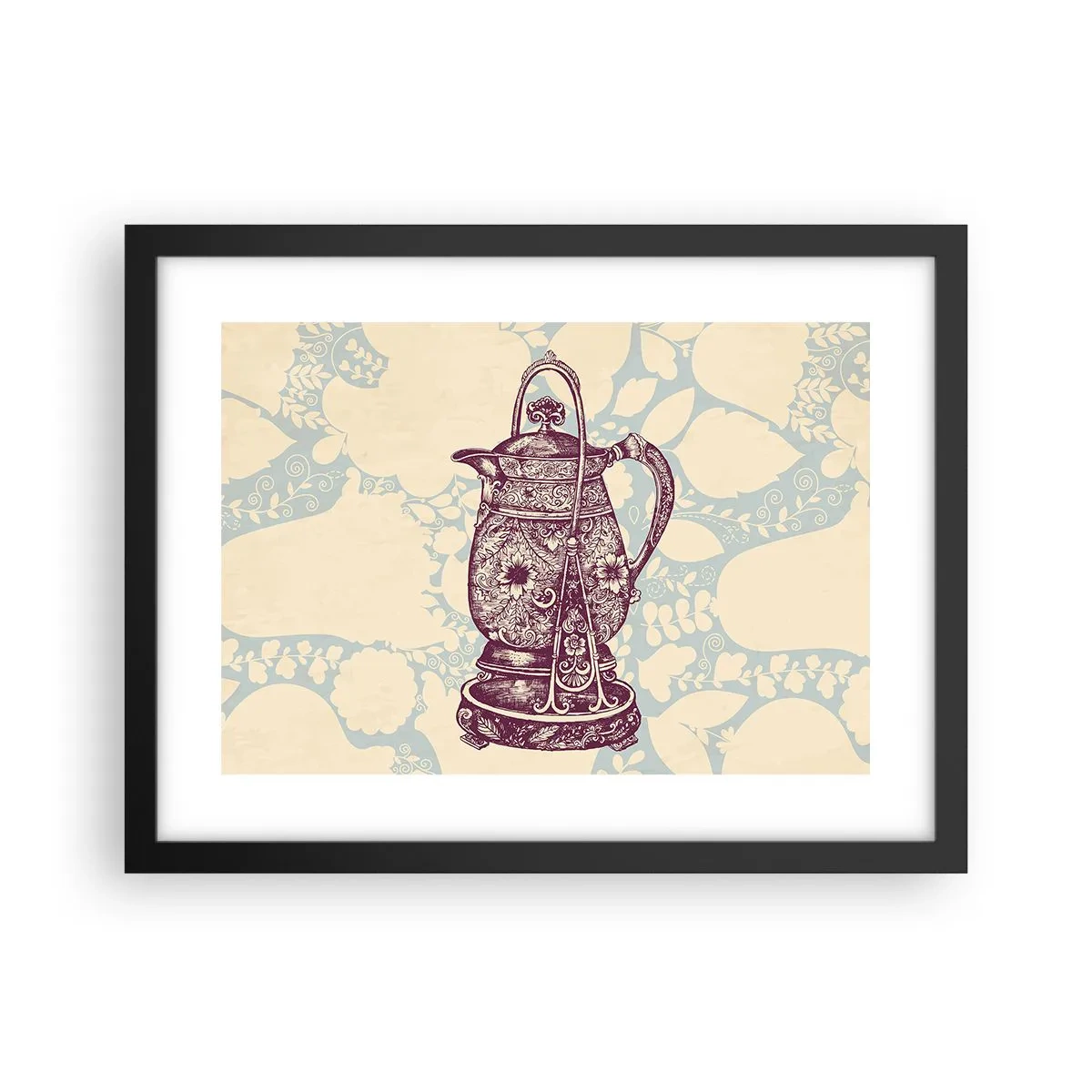 Poster în ramă neagră - Frumusețea vieții de zi cu zi - 40x30 cm