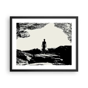 Poster în ramă neagră - O nouă înfățișare - 50x40 cm