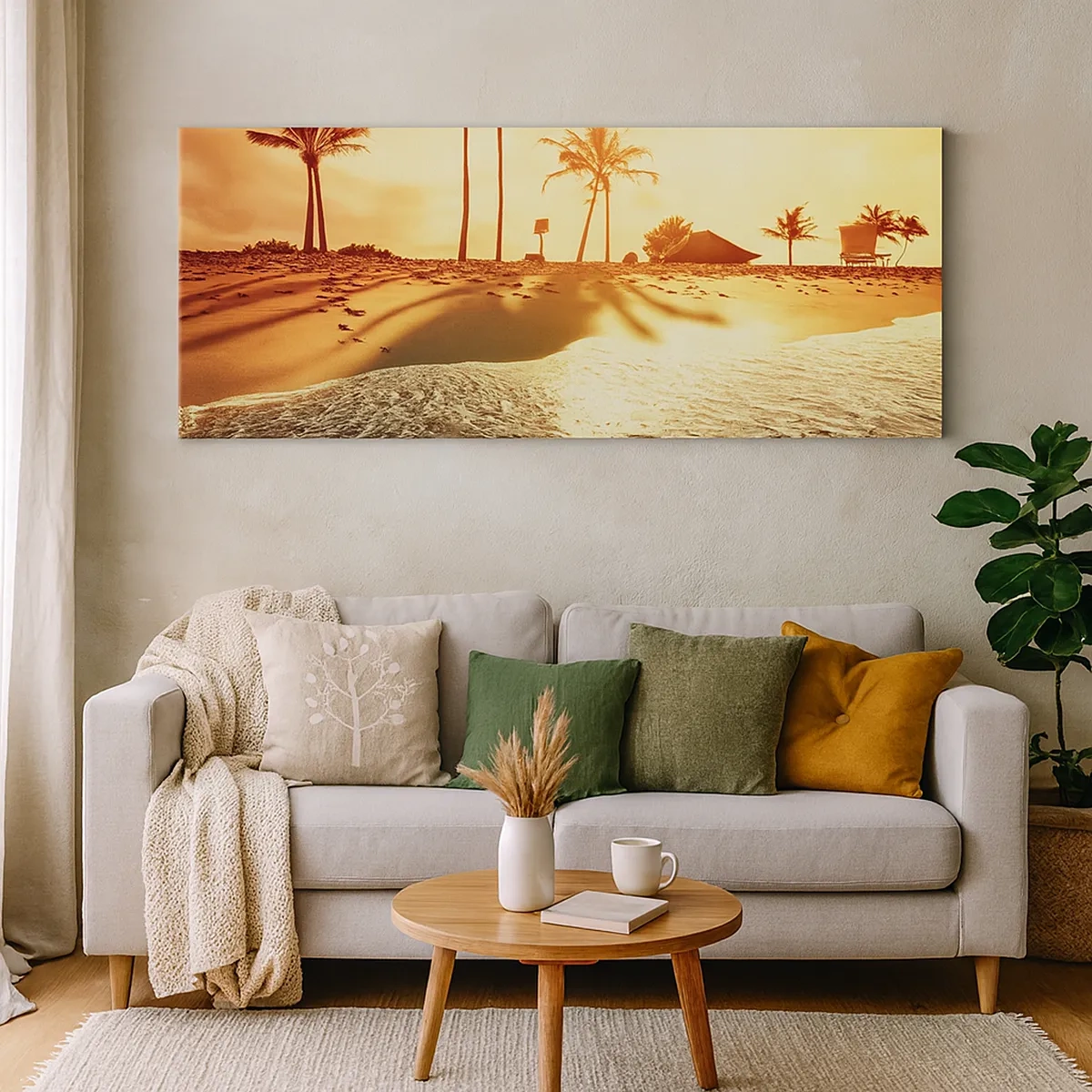 Tablou pe pânză - California după-amiază - 30x30 cm