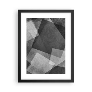 Poster în ramă neagră - Un simbol etern al permanenței și al ordinii - 30x40 cm