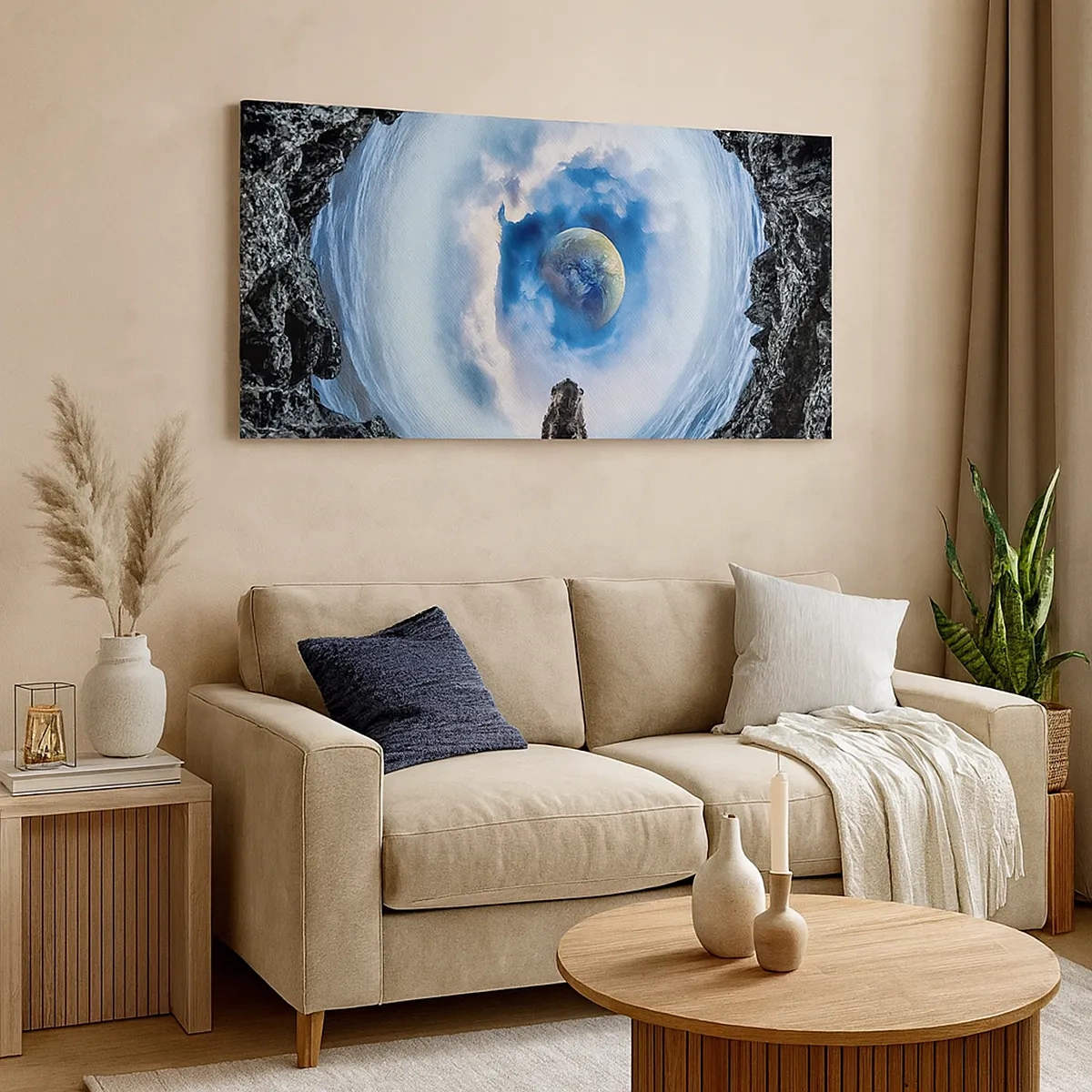 Tablou pe pânză - Nu departe de casă - 30x30 cm