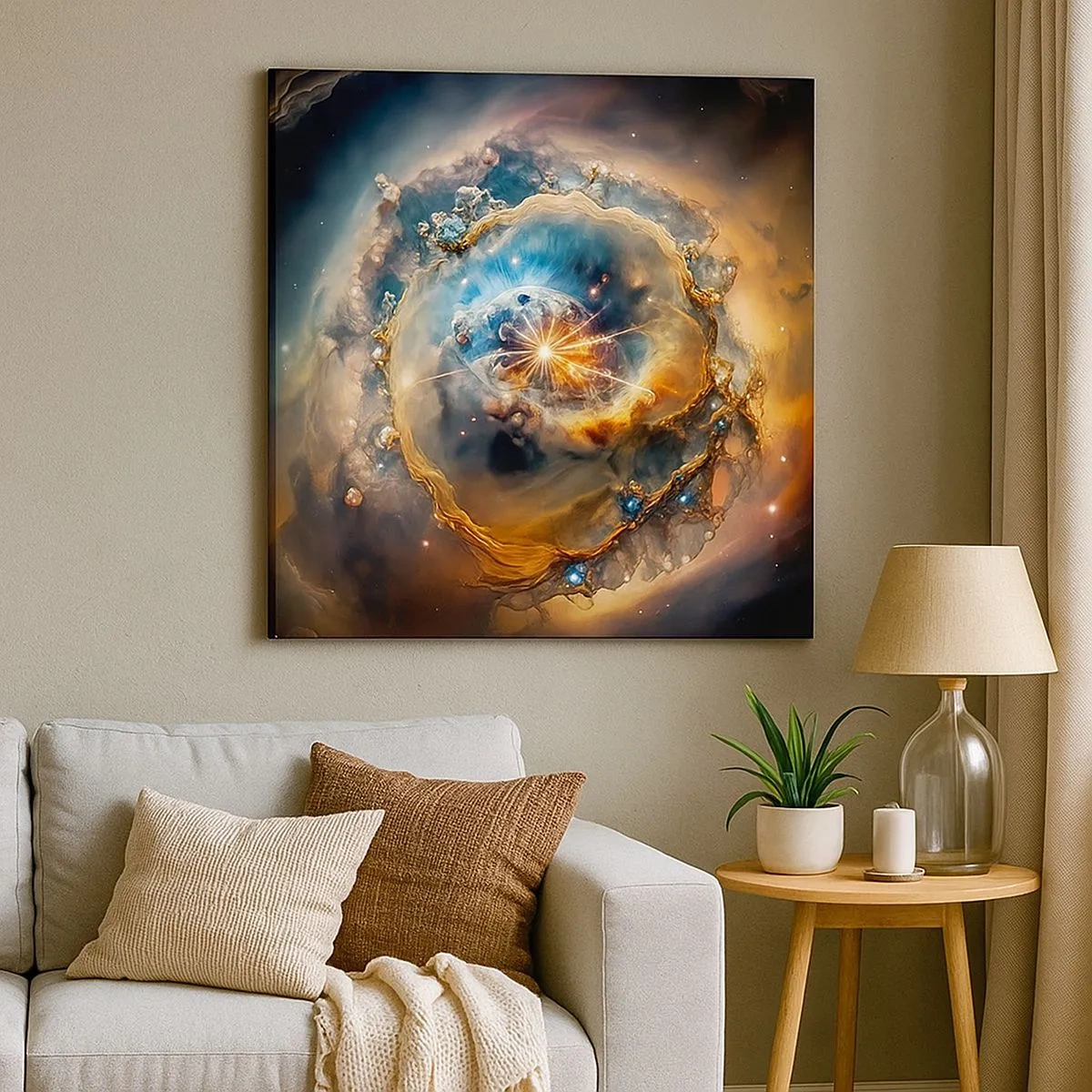 Tablou pe pânză - Început - 30x30 cm