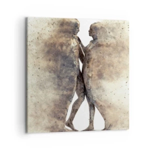 Tablou pe pânză - Din praf s-au ridicat la iubire - 50x50 cm