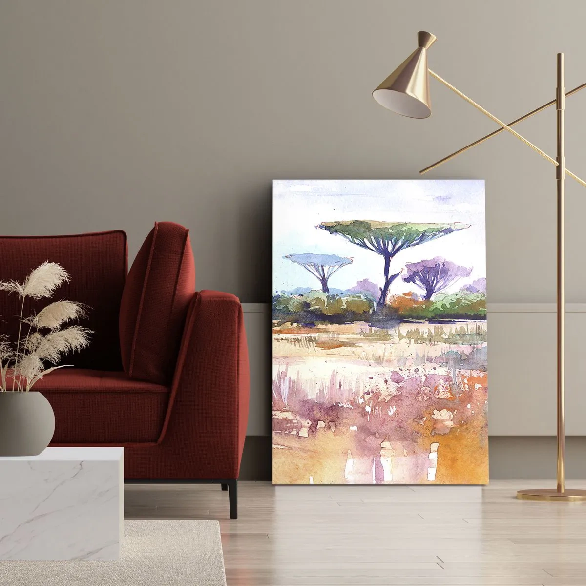 Tablou pe pânză - Culorile savanei - 50x70 cm