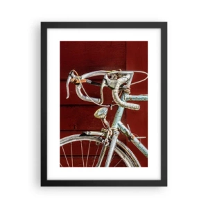 Poster în ramă neagră - Creat pentru victorie - 30x40 cm