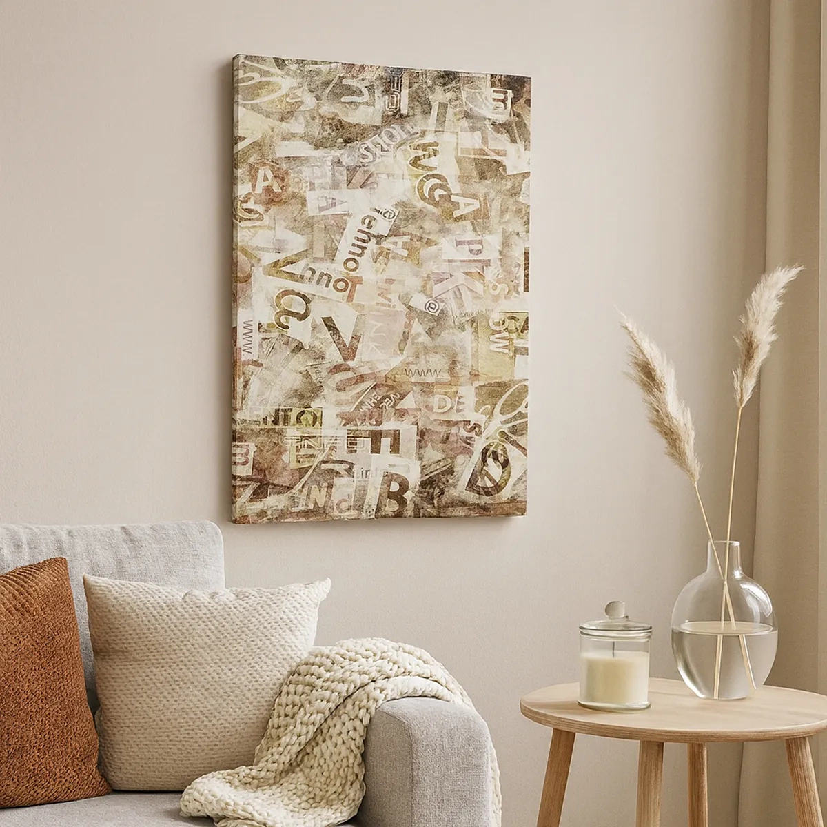 Tablou pe pânză - Îi unesc pe cei care stau la taclale - 50x70 cm