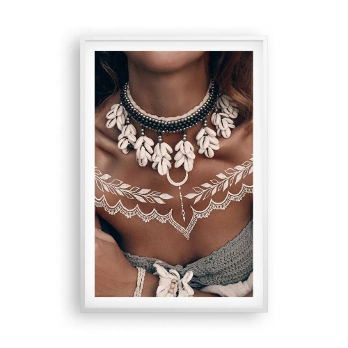Poster în ramă albă - Talismanele, ritualurile feminității - 61x91 cm