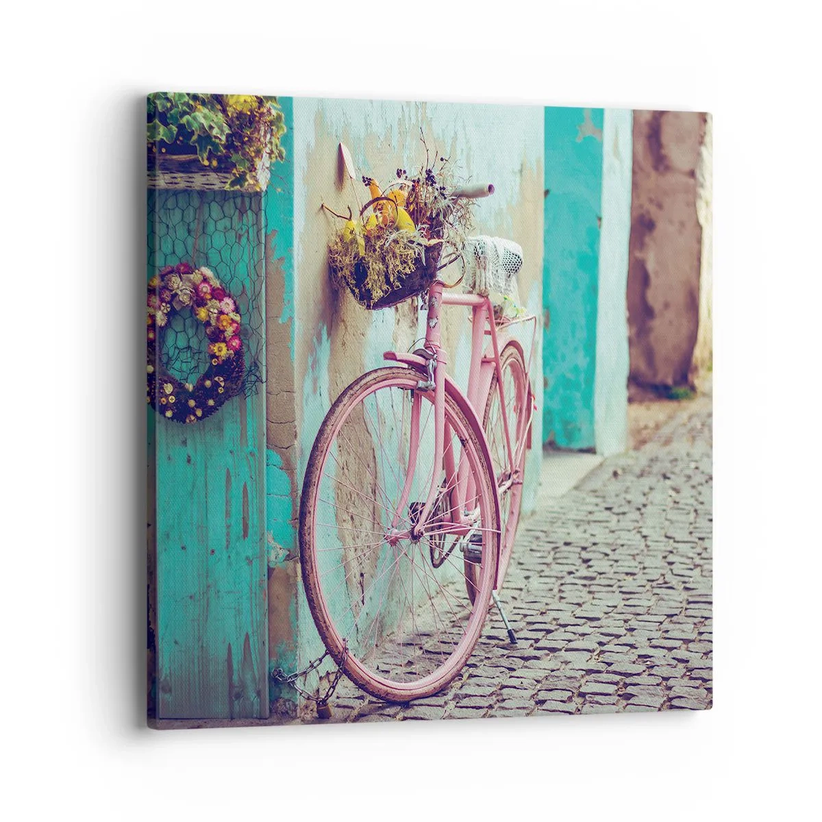 Tablou pe pânză - Mă întorc imediat - 40x40 cm