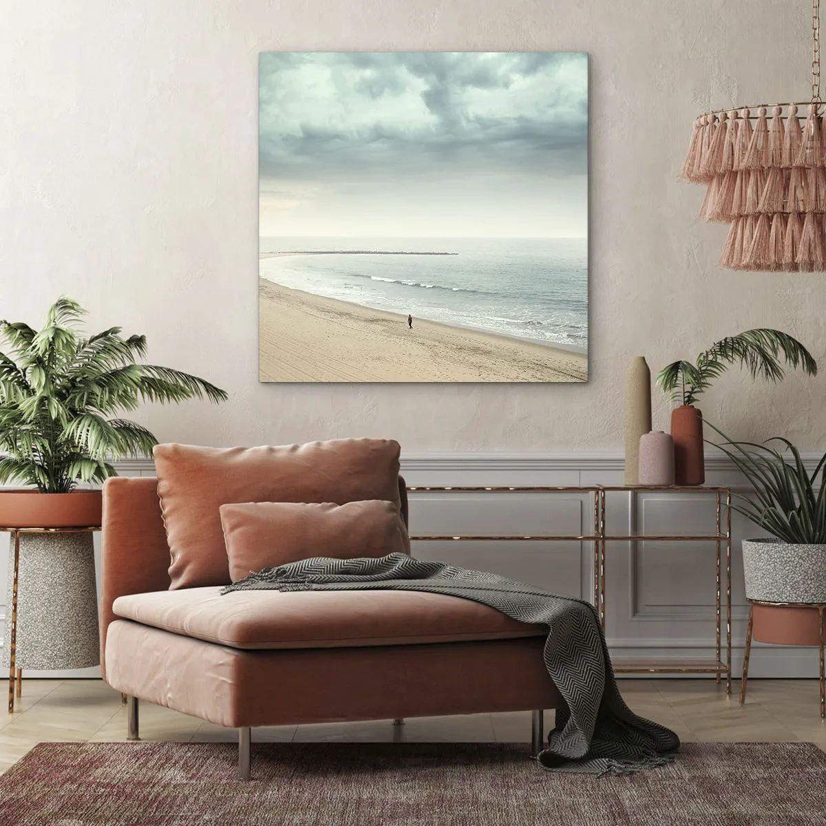 Tablou pe pânză - Căutând liniștea - 50x50 cm