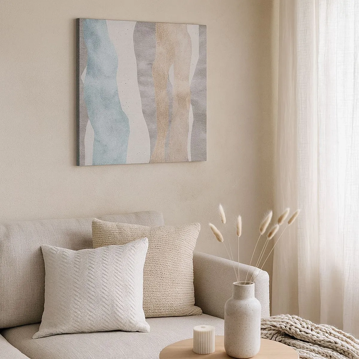 Tablou pe pânză - Studiu de proximitate - 30x30 cm