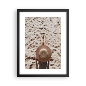 Poster în ramă neagră - Un timp de vis - 30x40 cm