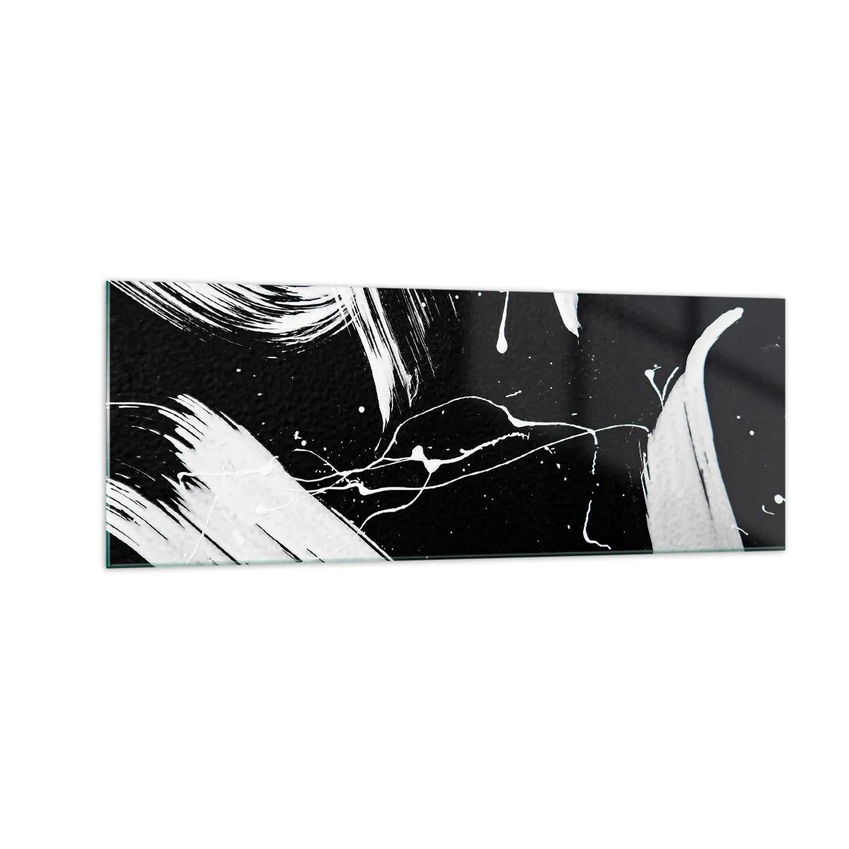 Tablou pe sticlă - Abisul întunericului - 140x50 cm