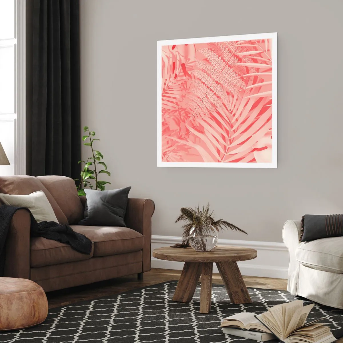 Poster - Conceptul roz - 30x30 cm