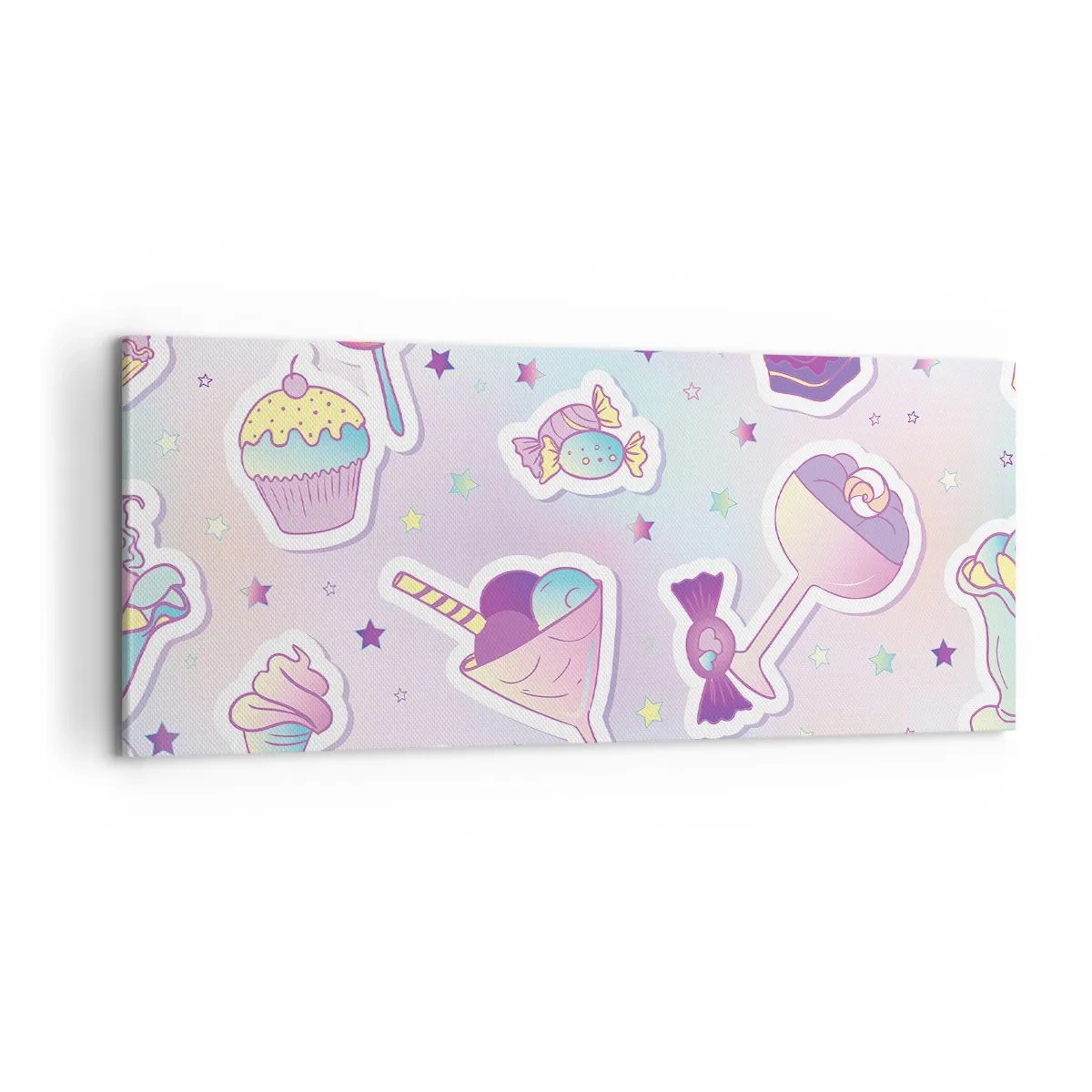 Tablou pe pânză - Să ai o zi de naștere în fiecare zi - 100x40 cm