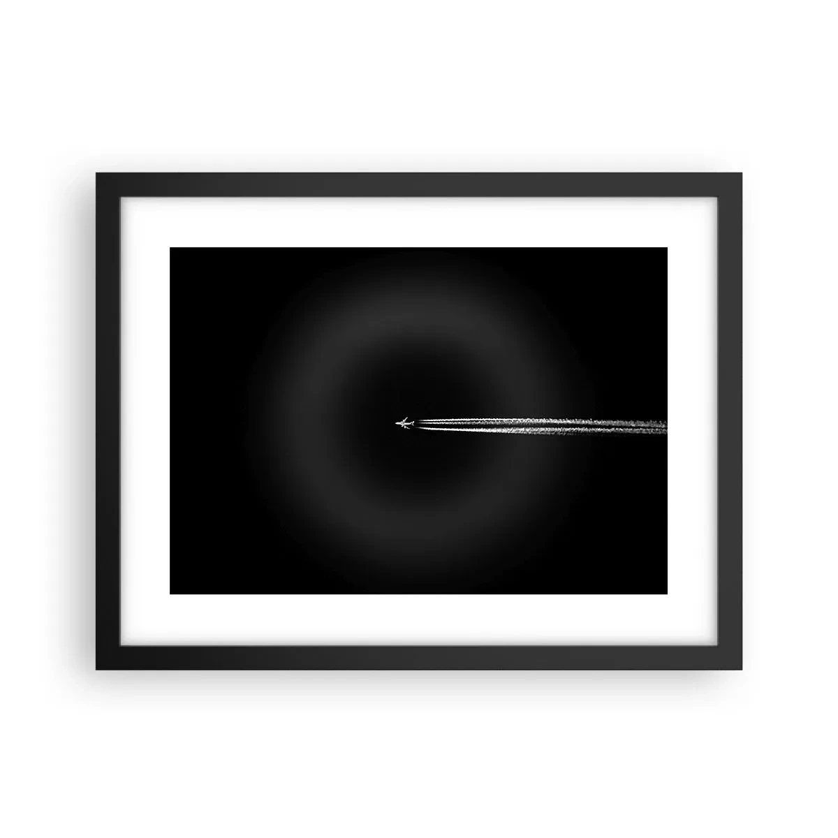 Poster în ramă neagră - Într-o altă dimensiune - 40x30 cm