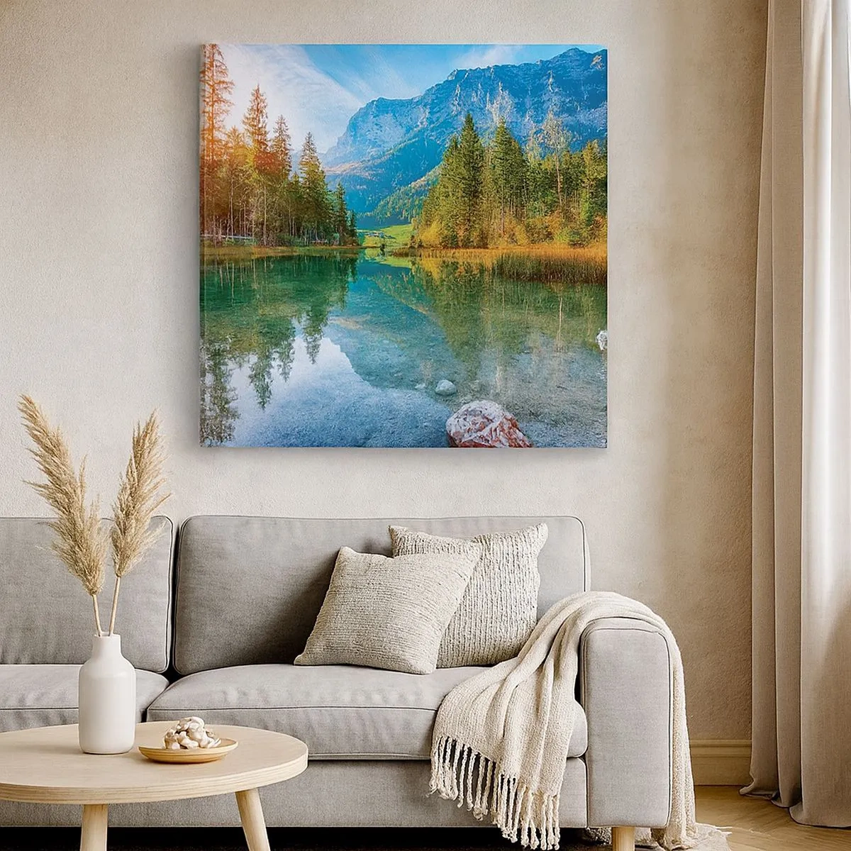 Tablou pe pânză - Blândețea toamnei - 30x30 cm