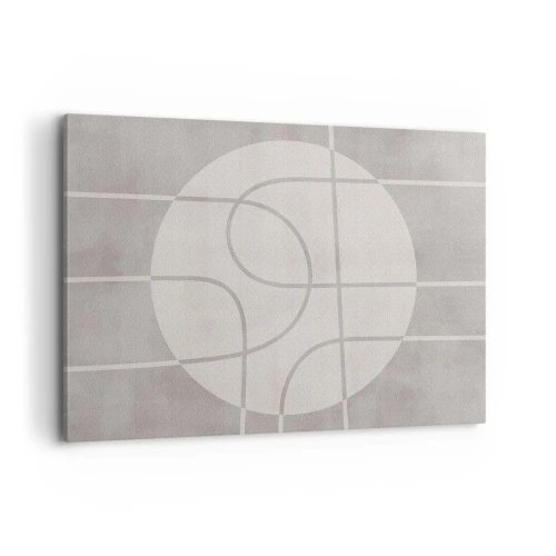 Tablou pe pânză - Circular și drept înainte - 100x70 cm