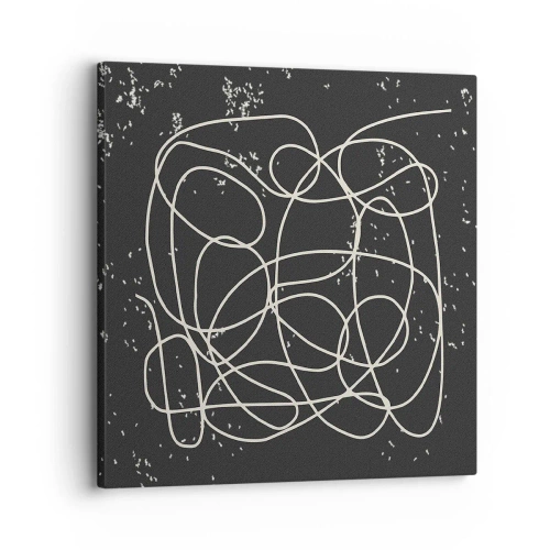 Tablou pe pânză - Gânduri rătăcitoare - 30x30 cm